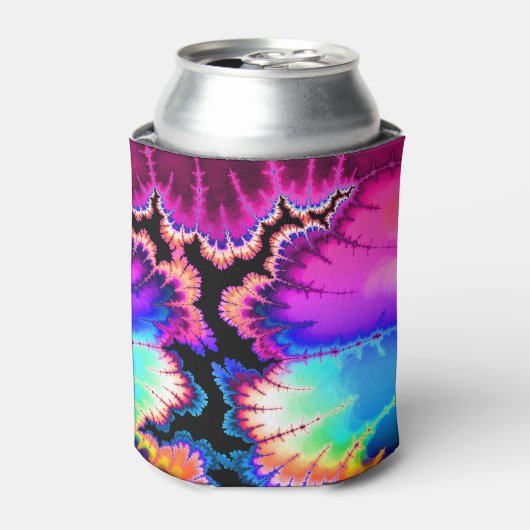 Zomer Storm Fractal Blikjeskoeler (Blikje Voorkant)