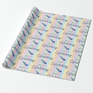 Zomer Strand Bruiloft Oceaan Schelp Regenboog Stre Cadeaupapier