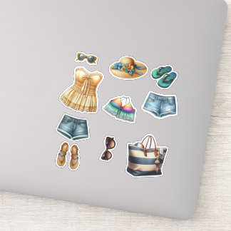 Zomer Strand Mode en Accessoires Sticker