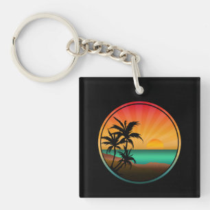 ZOMER STRAND NATUUR SLEUTELHANGER