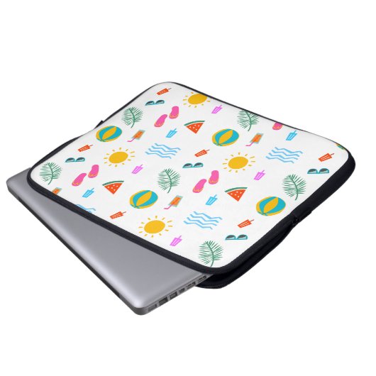 Zomer Strand Patroon Elektronica Tas (Voorkant onderkant)