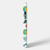 Zomer Strand Patroon IPhone 15 Hoesje (Achterkant / Links)