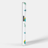 Zomer Strand Patroon IPhone 15 Hoesje (Achterkant / Rechts)