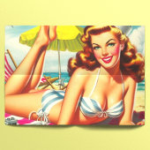  Zomer Strand Pin Up Tissuepapier