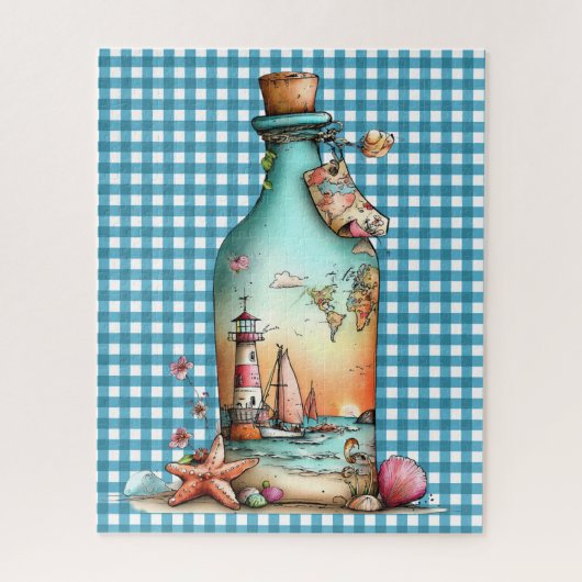 Zomer Strand Puzzel (Verticaal)