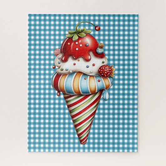 Zomer Strand Puzzel (Verticaal)