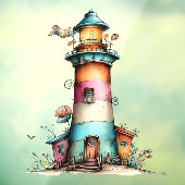 Zomer strand raam sticker (Vel 3)