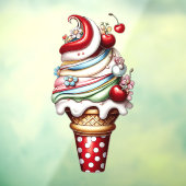 Zomer strand raam sticker (Vel 3)