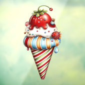 Zomer strand raam sticker (Vel 3)