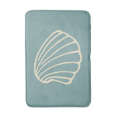 Zomer Strand Schelp Zee Badkamer Vloerkleed Badmat (Voorkant Verticaal)