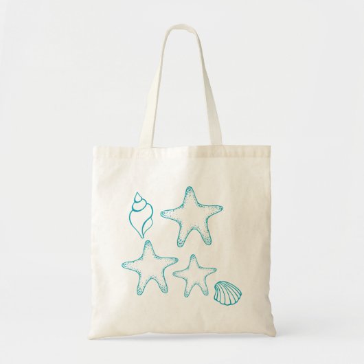 Zomer Strand Schelpen Cruise Tote Tas Cadeau (Voorkant)