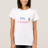 Zomer - Strand t-shirt (Voorkant)