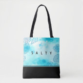 Zomer strand thema vakantie oceaan tote bag (Voorkant)