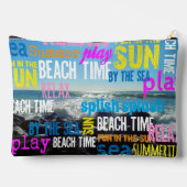 Zomer Strand Tijd Plezier Etui (Achterkant)