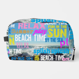 Zomer Strand Tijd Plezier Toilettasje