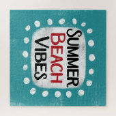 Zomer Strand Vibes Jigsaw Puzzel (Horizontaal)