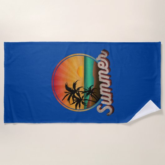 ZOMER STRAND VINTAGE STRANDLAKEN (Voorkant)