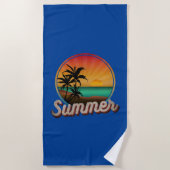 ZOMER STRAND VINTAGE STRANDLAKEN (Voorkant)