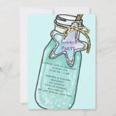 Zomer strand zwembad feest kaart (Voorkant)