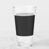 Zomer strandhond vakantie vector glas (Achterkant)