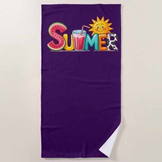 Zomer strandlaken (Voorkant)