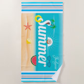 zomer strandlaken (Voorkant)