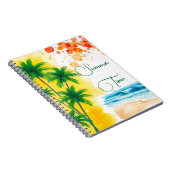 “Zomer” strandontwerp Notitieboek (Rechterzijde)