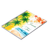 “Zomer” strandontwerp Notitieboek (Linkerzijde)