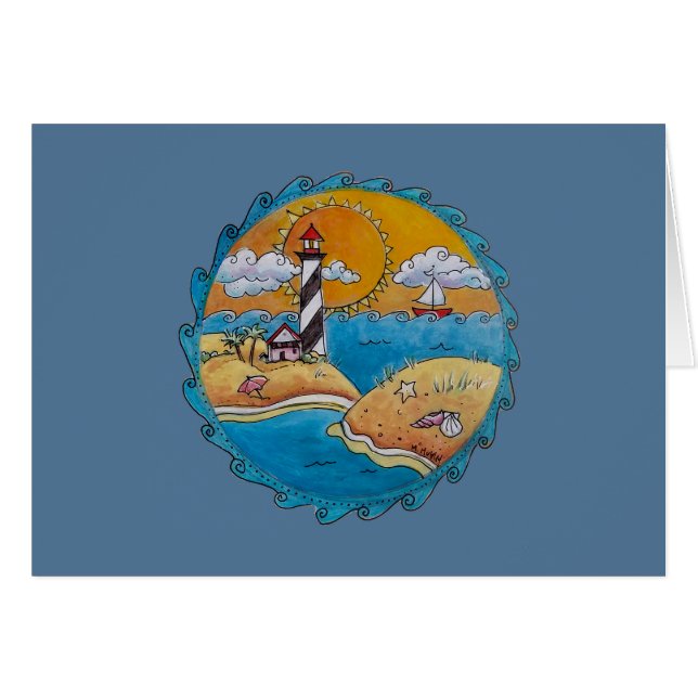 Zomer-strandsport kust (Voorkant Horizontaal)