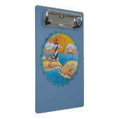 Zomer-strandsport kust mini klembord (Schuin)