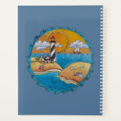 Zomer-strandsport kust planner (Achterkant)