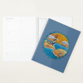 Zomer-strandsport kust planner (Display)