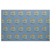 Zomer-strandsport kust stof (Fat Quarter)