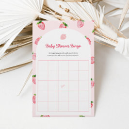 Zomer Strawberry Baby Bingo Baby shower spel