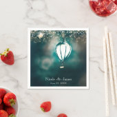 Zomer String Lights betoverde bruiloft receptie Servetten (Insitu)