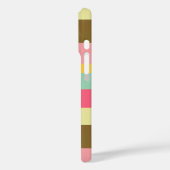 Zomer Stripe Kleurenpalet Ontwerp Case-Mate iPhone Case (Achterkant / Links)