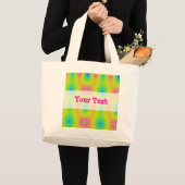 Zomer Stropdas verven Grote Tote Bag (Voorkant (product))