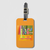 Zomer Suite Bagagelabel (Voorkant (verticaal))