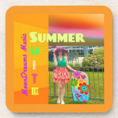 Zomer Suite Bier Onderzetter (Voorkant)