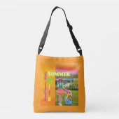 Zomer Suite Crossbody Tas (Achterkant)