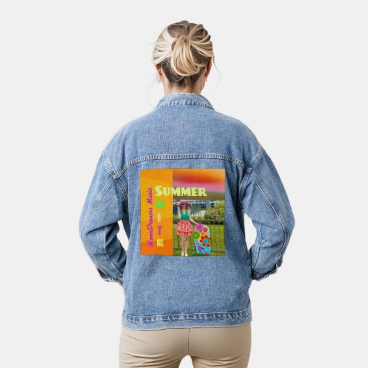 Zomer Suite  Denim Jacket (Model)