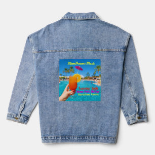 Zomer Suite Neon Zonneschijn Denim Jacket