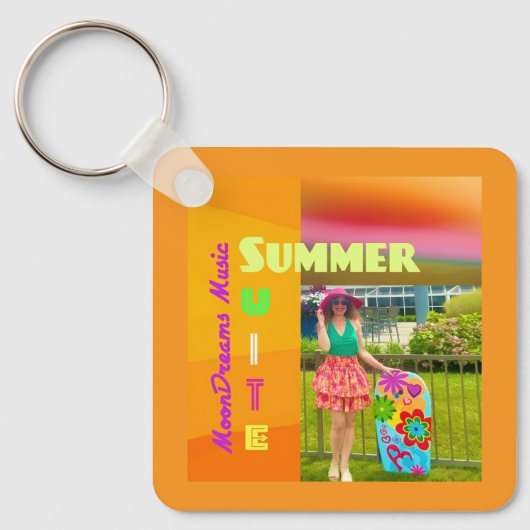 Zomer Suite Sleutelhanger (Voorkant)