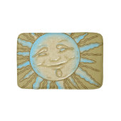 Zomer Sun Blue Gold Bath Mat (Voorkant)