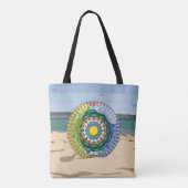 Zomer Sunshine All-Over-Print tas (Achterkant)