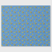 Zomer Sunshine Wrapping Papier (Vlak)