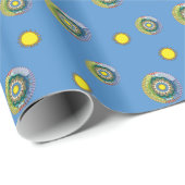 Zomer Sunshine Wrapping Papier (Rol Hoek)