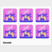 Zomer Surf stickers (Vel)
