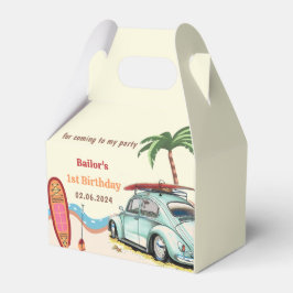 Zomer Surf Verjaardagsfeestje Favorboxen Bedankdoosjes