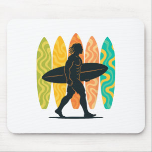 Zomer Surfboarder Golf Surfen Surfplank Strand Su Muismat